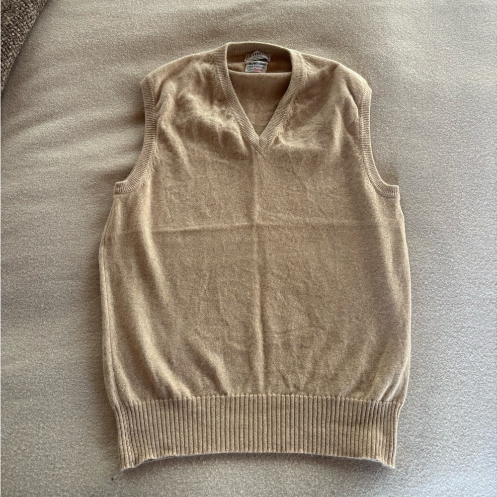 Vintage Scottish Cashmere Vest